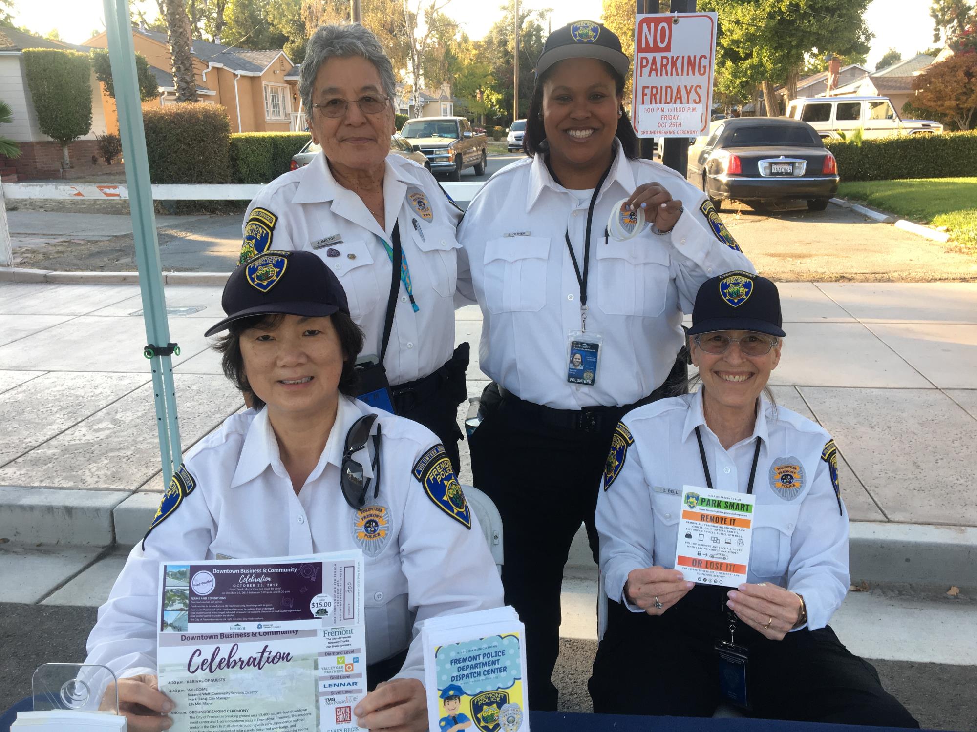 Volunteer Fremont Police Department, CA