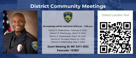 District Community Meetings